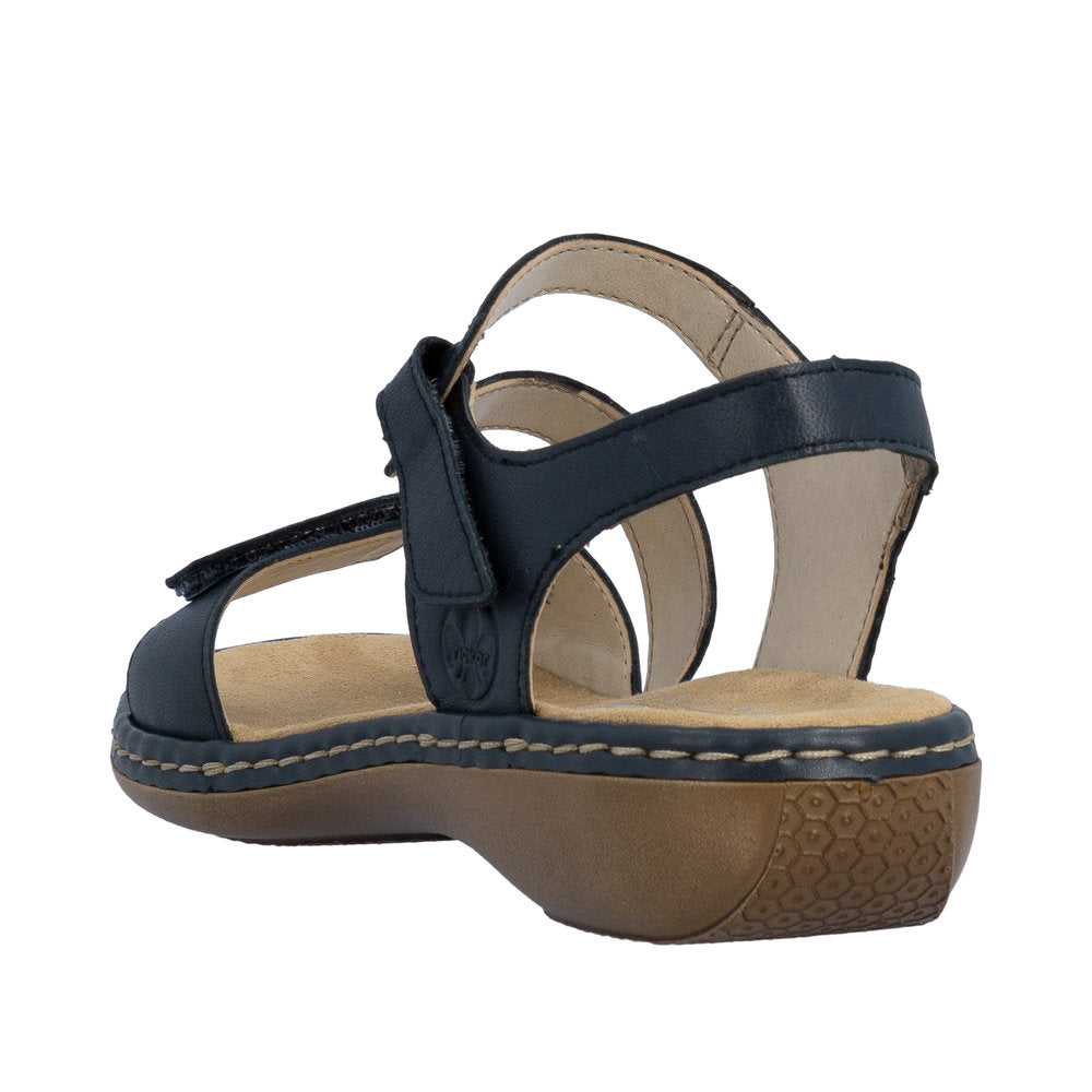 Rieker Regina 659C7-16 Blue Sandals