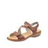 Rieker 659C7-24 Brown Sandals