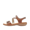 Rieker 659C7-24 Brown Sandals