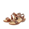 Rieker 659C7-24 Brown Sandals