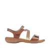 Rieker 659C7-24 Brown Sandals