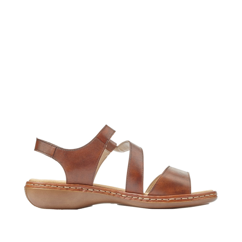 Rieker Regina 659C7-24 Brown Sandals