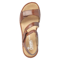 Rieker Regina 659C7-24 Brown Sandals