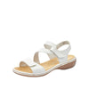 Rieker 659C7-80 White Sandals