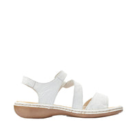 Rieker 659C7-80 White Sandals