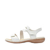 Rieker 659C7-80 White Sandals