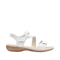 Rieker 659C7-80 White Sandals