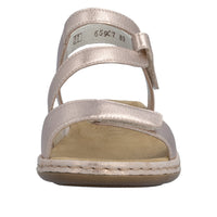 Rieker Regina 659C7-89 Metallic Sandals