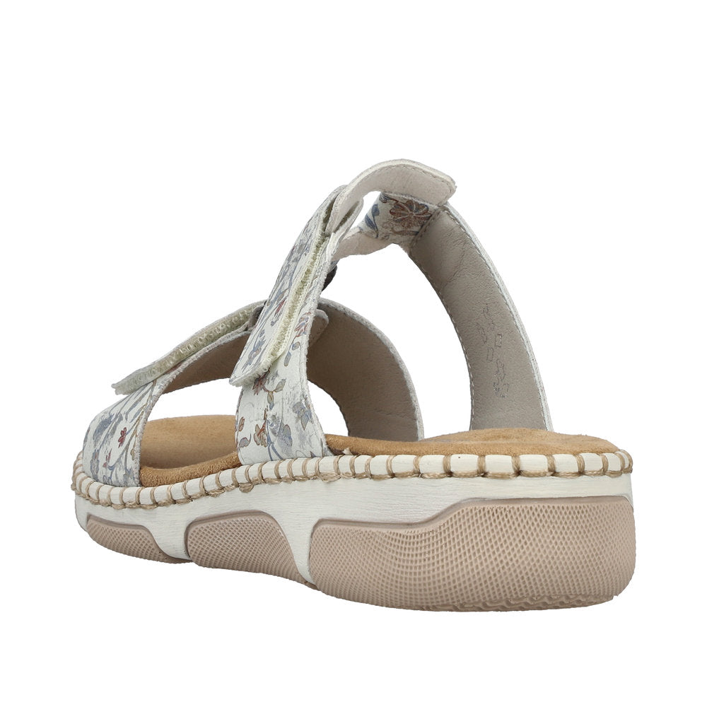 Rieker Rachel 66292-90 Metallic Wide Sandals