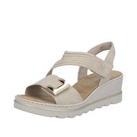 Rieker Rose 67410-62 Beige Sandals
