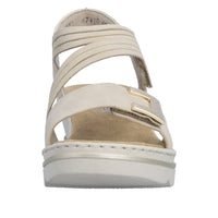 Rieker Rose 67410-62 Beige Sandals