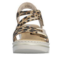 Rieker Rose 67410-90 Metallic Sandals