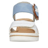 Rieker 67476-10 Blue Combination Sandals