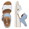 Rieker 67476-10 Blue Combination Sandals