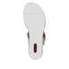 Rieker 67476-83 White Combination Sandals