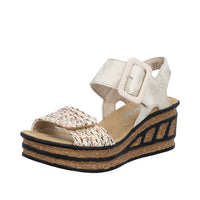 Rieker Rose 68172-60 Beige Sandals