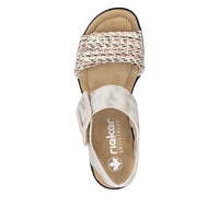 Rieker Rose 68172-60 Beige Sandals