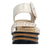 Rieker Rose 68172-60 Beige Sandals