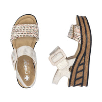 Rieker Rose 68172-60 Beige Sandals