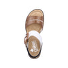 Rieker 68176-64 Beige Combination Sandals