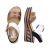 Rieker 68176-64 Beige Combination Sandals