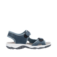 Rieker Clara 68866-12 Petrol Sandals