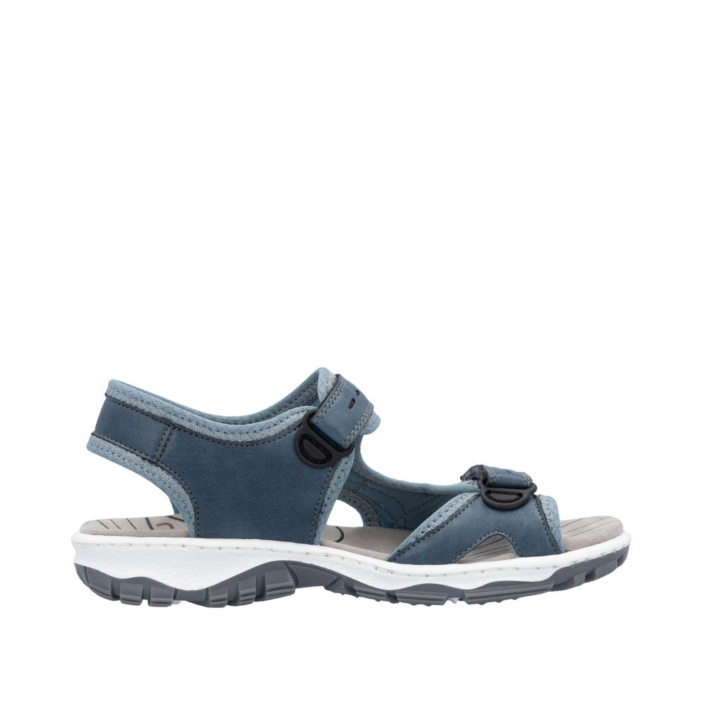 Rieker Clara 68866-12 Petrol Sandals
