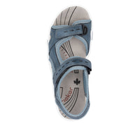 Rieker Clara 68866-12 Petrol Sandals