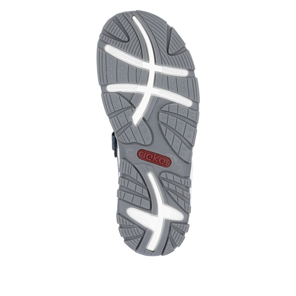 Rieker Clara 68866-12 Petrol Sandals