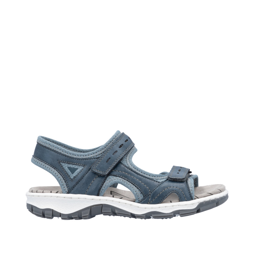 Rieker Clara 68866-12 Petrol Sandals