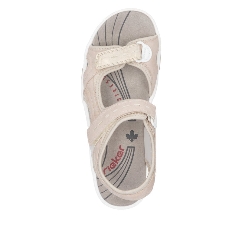 Rieker 68866-31 Pink Sandals