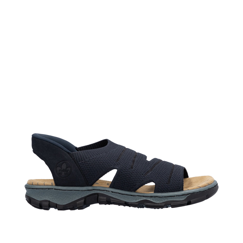Rieker 68895-14 Blue Sandals