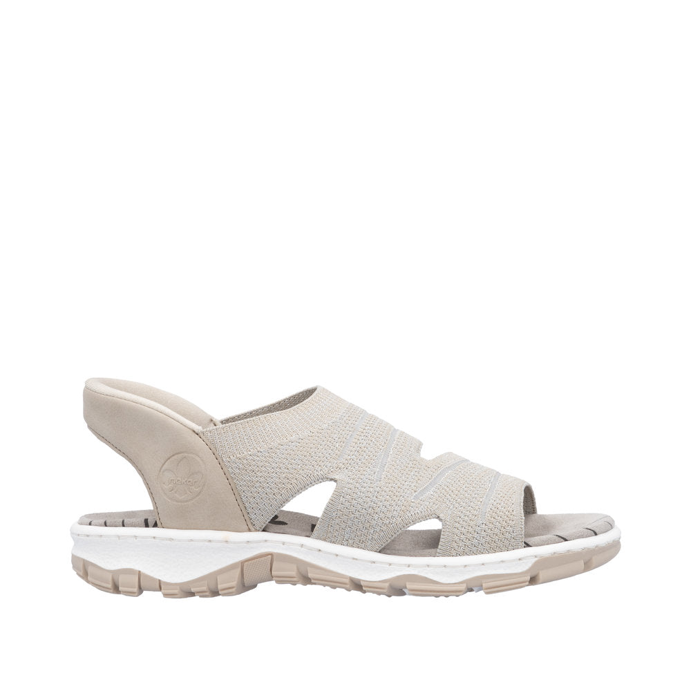 Rieker 68895-64 Beige Sandals