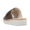 Rieker 69253-92 Leopard Print Mules