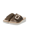 Rieker 69253-92 Leopard Print Mules