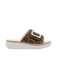 Rieker 69253-92 Leopard Print Mules