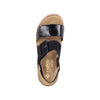 Rieker 69260-00 Black Sandals
