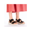 Rieker 69260-00 Black Sandals