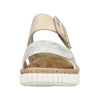 Rieker 69260-60 Beige Sandals