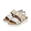 Rieker 69260-60 Beige Sandals