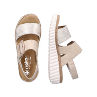 Rieker 69260-60 Beige Sandals