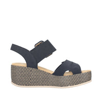 Rieker Rose 69450-14 Navy Sandals
