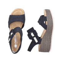 Rieker Rose 69450-14 Navy Sandals
