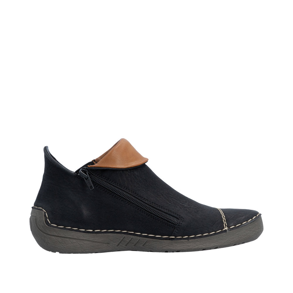 Rieker Angela 72581-00 Black Shoes