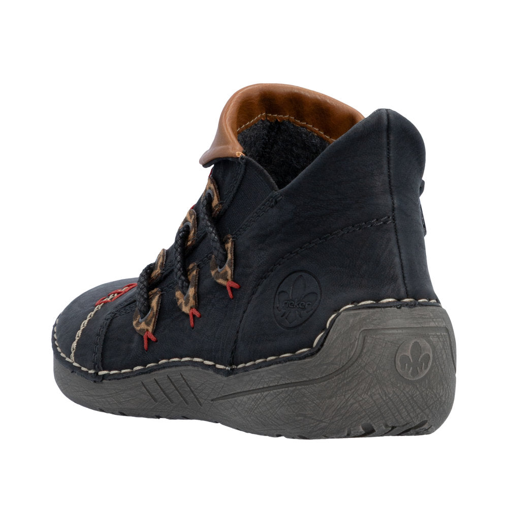 Rieker Angela 72581-00 Black Shoes
