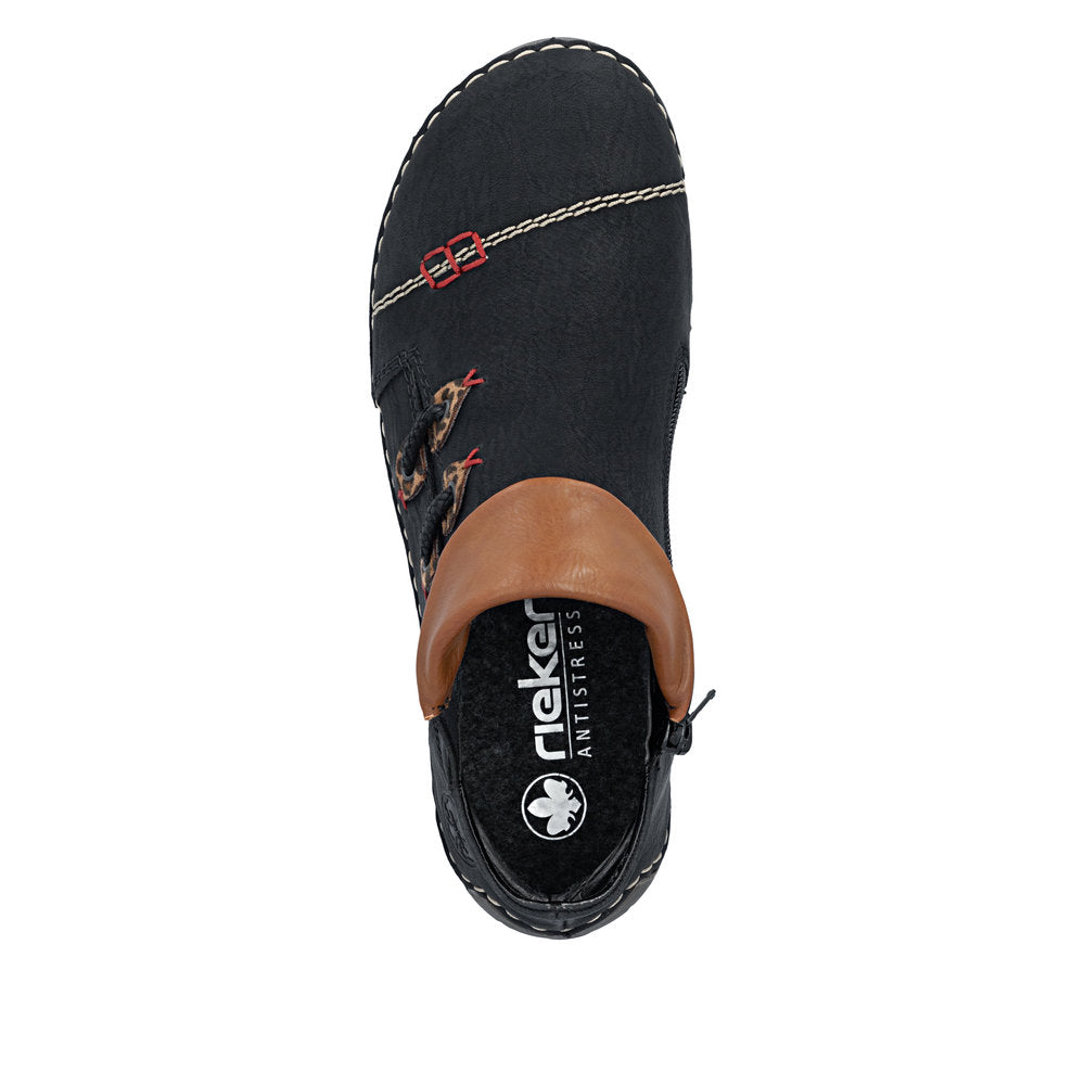 Rieker Angela 72581-00 Black Shoes