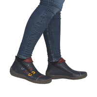 Rieker 72581-14 Navy/Multi Boots