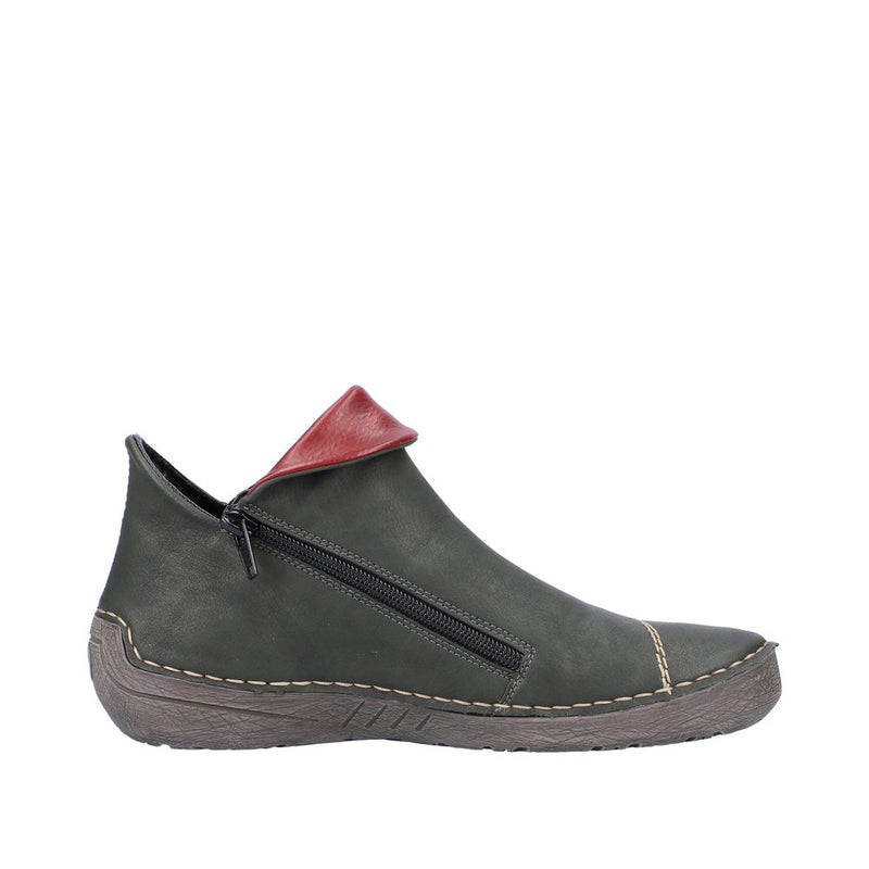 Rieker 72581-54 Forest/Brandy/Wine Boots