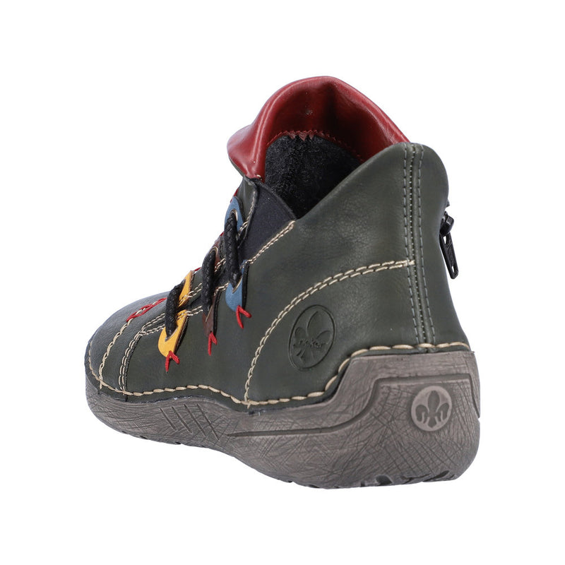 Rieker 72581-54 Forest/Brandy/Wine Boots