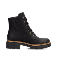 Rieker 72617-00 Womens Black Boots